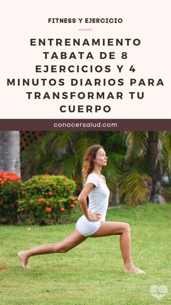 Entrenamiento Tabata De 8 Ejercicios Y 4 Minutos Diarios Para