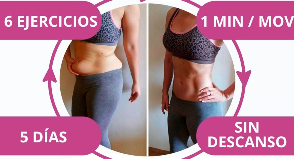 Pierde Grasa Del Vientre Con Este Entrenamiento De Abdominales De 6 Minutos 1657